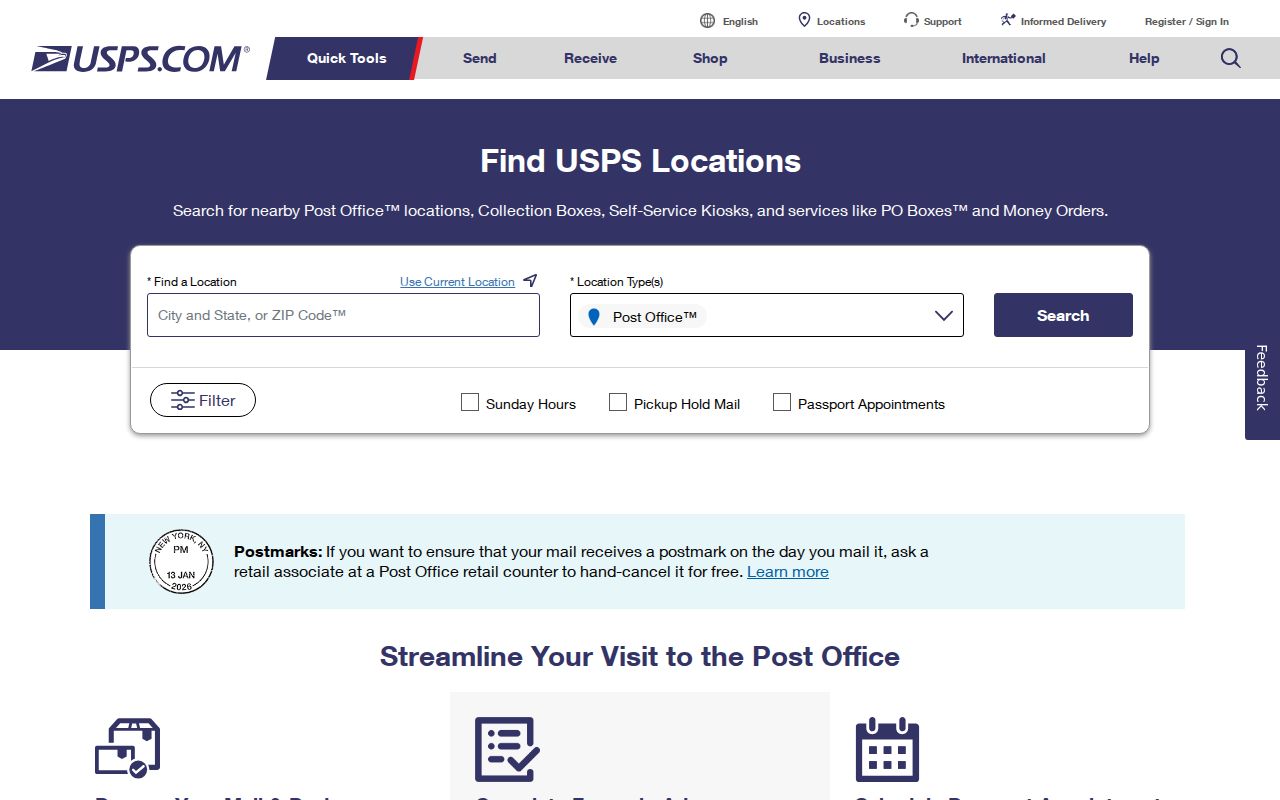 Austin ZIP code directory Austin Post Office lookup